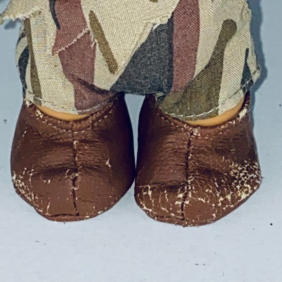 Russ Troll Doll18549 Military Camouflage Outfit Toy Figure Orange Hair Camo - Picture 3 of 7